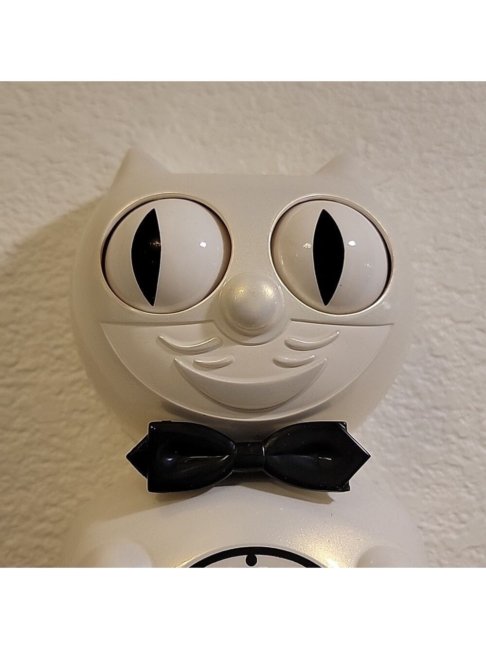 Rare Spirit of 76 Kit-Cat Klock Clock in pearly White - Picture 2 of 6